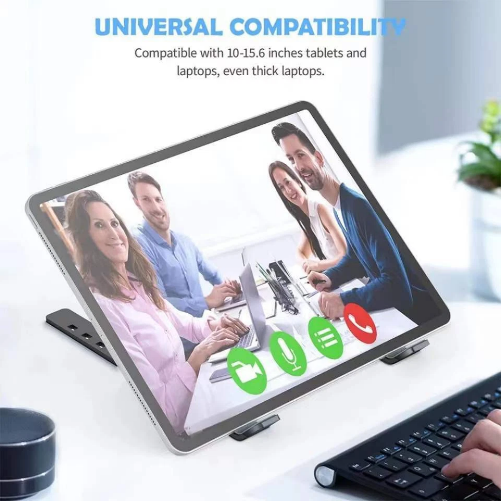 LAPTOP STAND PORTABLE ADJUSTABLE TABLET HOLDER DESK RISER FOR NOTEBOOK BOOK