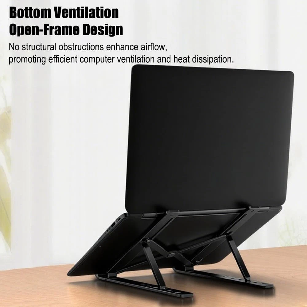 LAPTOP STAND PORTABLE ADJUSTABLE TABLET HOLDER DESK RISER FOR NOTEBOOK BOOK