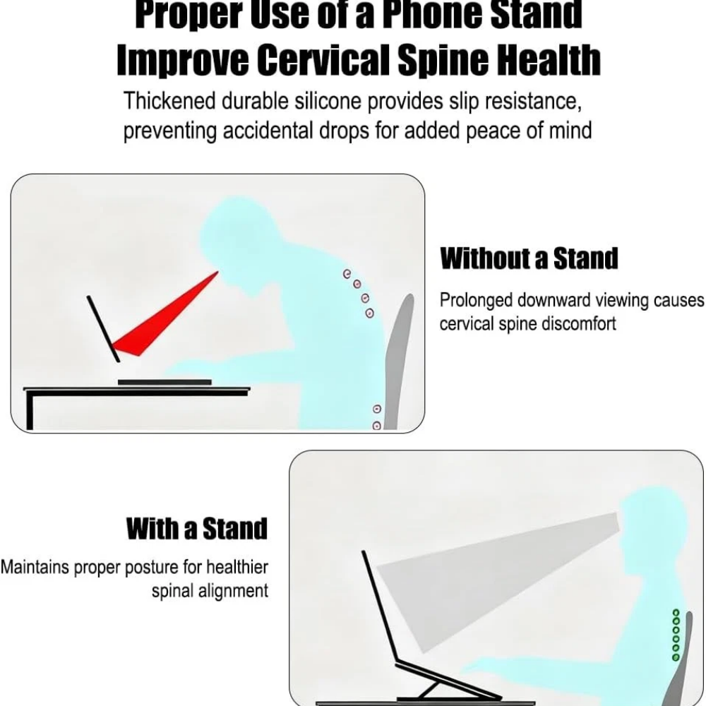 LAPTOP STAND PORTABLE ADJUSTABLE TABLET HOLDER DESK RISER FOR NOTEBOOK BOOK
