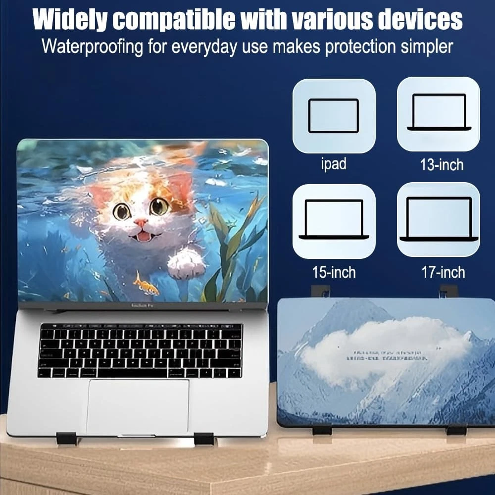 LAPTOP STAND PORTABLE ADJUSTABLE TABLET HOLDER DESK RISER FOR NOTEBOOK BOOK
